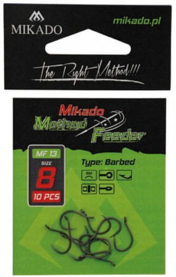 Mikado Mikado háčky Method Feeder MF13 vel.8