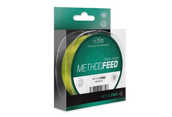 FIN Fin vlasec Method Feed 0,22mm 9,2lbs, 300m/ fluo žlutá