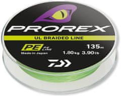 Daiwa Daiwa pletená šňůra Prorex UL Braided Line 0,60mm 135m