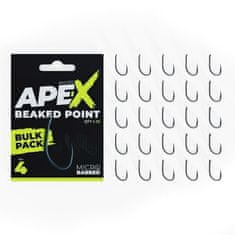 RIDGEMONKEY RidgeMonkey háčky Ape-X Beaked Point Barbed Bulk Pack 25 ks vel.4