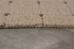 AKCE: 73x192 cm Metrážový koberec Udinese béžový new - neúčtujeme odřezky z role! (Rozměr metrážního produktu S obšitím)