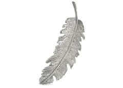 For Fun & Home Dámská spona do vlasů Leaf, starozlatá/stříbrná/zlatá, bižuterní kov, 9.5x2.5 cm
