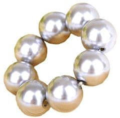 For Fun & Home Velké široké pružné perly do drdolu, elastická, univerzální velikost, 5.5 cm x 5.5 cm