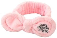 For Fun & Home Měkký kosmetický Hairband s králičími ušima, materiál fleece, univerzální velikost, šířka mašle 7 cm, délka 20 cm