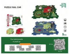 CAB Toys Puzzle dráha vláček – CAB Toys