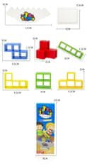 CAB Toys Přenosná hra Tetris Tower pro různé akce nejen pro děti