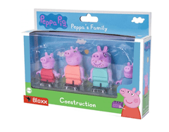 Dětské figurky rodinka Peppa Pig PlayBIG Bloxx.