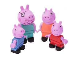 Dětské figurky rodinka Peppa Pig PlayBIG Bloxx.
