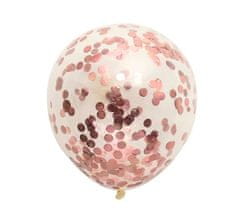 Camerazar Sada 10 Růžových Balónků pro Druhé Narozeniny, Latex a Fólie, Max. Velikost 25 cm