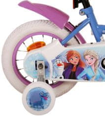 Volare Dětské kolo Disney Frozen 2 - dívčí - 12 palců - modré / fialové