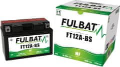 Fulbat Bezúdržbová motocyklová baterie FULBAT FT12A-BS (YT12A-BS) 2H324726