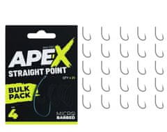 RIDGEMONKEY RidgeMonkey háčky Ape-X Straight Point Bulk Pack 25ks vel.4