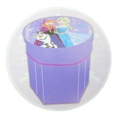 Disney Úložný box na hračky s víkem Disney - Frozen/Princezny a Olaf