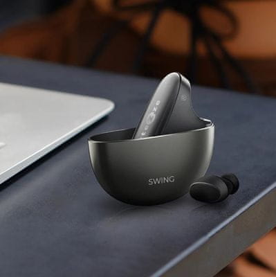 moderní bezdrátová sluchátka intezze swing stylové pouzdro špičkový zvuk anc technologie kvalita handsfree 