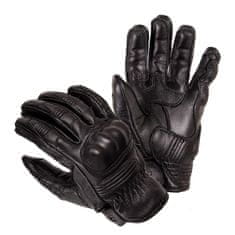 W-TEC Kožené moto rukavice Trogir (Velikost: S, Barva: hnědá)