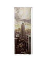 Standom STANDOM Shrnovací dveře plastové plné s potiskem NEW YORK sepie 83 cm, 201,5 cm
