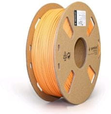 Gembird tisková struna (filament), PLA MATTE, 1,75mm, 1kg, oranžová (3DP-PLA-01-MTO)