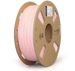 Gembird tisková struna (filament), PLA MATTE, 1,75mm, 1kg, růžová (3DP-PLA-01-MTP)