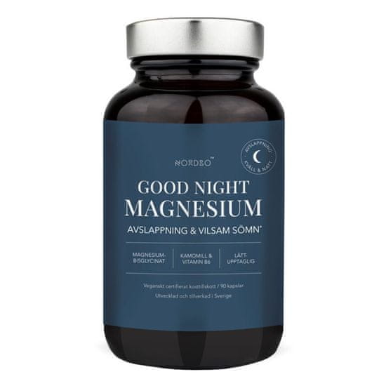 Nordbo Magnesium Good Night, 90 kapslí