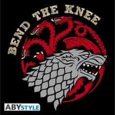 AbyStyle GAME OF THRONES - pánské tričko "Bend the Knee" - L