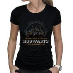 AbyStyle Harry Potter - dámské tričko “Christmas at Hogwarts" - M