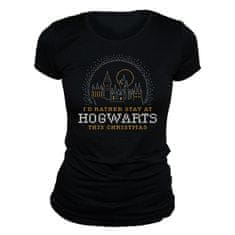 AbyStyle Harry Potter - dámské tričko “Christmas at Hogwarts" - M