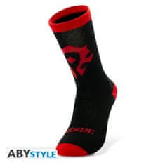AbyStyle WORLD OF WARCRAFT - Ponožky - Black & Red - Horde