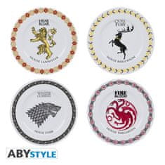 AbyStyle GAME OF THRONES talíře 4 ks - 21 cm