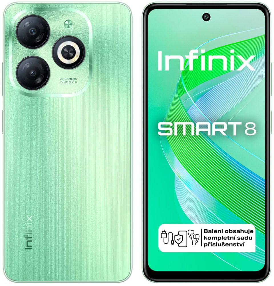 Levně Infinix Smart 8, 3GB/64GB, Crystal Green