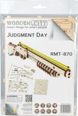 Wooden city 3D puzzle Puška Judgment Day RMT-870, 42 dílů
