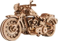 Wooden city 3D puzzle Motocykl Cruiser V-Twin 168 dílů