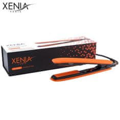LEBULA Xenia Paris JS-140209: Oranžová silikonová žehlička na vlasy