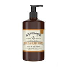 Scottish Fine Soap Pánský mycí gel na tělo a vlasy - Ostropestřec & Černý pepř, 500ml