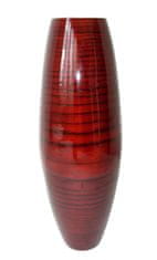 AXIN Bambusová váza vysoká červená