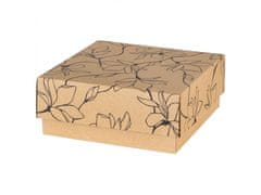 sarcia.eu Čtvercová květinová krabice, dárková krabice 20x20x8,5 cm 10