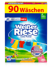 Weißer Riese COLOR prací prášek 90 praní | 4,5 kg DE