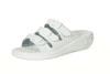 zdravotní pantofle MASÁŽNÍ-třípáskové (3pM) bílé velikost 39