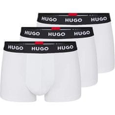 Hugo Boss 3 PACK - pánské boxerky HUGO 50469786-100 (Velikost S)