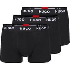 Hugo Boss 3 PACK - pánské boxerky HUGO 50469786-001 (Velikost M)