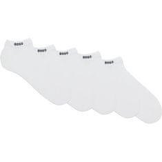 Hugo Boss 5 PACK - pánské ponožky BOSS 50493197-100 (Velikost 39-42)