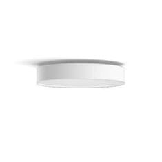 Philips Hue Bluetooth LED White Ambiance Koupelnové stropní svítidlo Devere M 41165/31/P6 19,2W 2450lm 2200-6500K IP44 38,1cm bílé, stmívatelné s dálkovým ovladačem