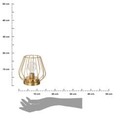 Dekorstyle Drátěná LED lampa s žárovkou 17 cm