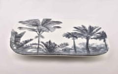 Affekdesign Porcelánový talíř TROPICAL 27,5 x 18 cm