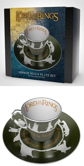 AbyStyle Hrnek + podšálek - Lord Of The Rings 300 ml