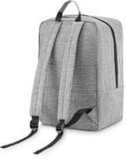 ZAGATTO Cestovní batoh šedy do letadla 40x20x25 RYANAIR, cestovní taška černá dámská pánská, lehká a prostorná,pohodlné kšandy,nepromokavý, lze nasadit na rukojeť cestovního kufru, 1 komora a 2 kapsy / ZG830