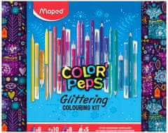 Maped Umělecká sada Colorpeps třpytky 31 el Sada pastelek tužky
