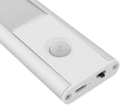 APT ZD106 LED světlo pod skřínku s pohybovým senzorem 20 cm, USB