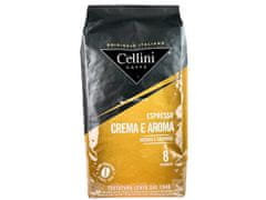 Cellini Espresso Crema e Aroma zrnková káva 80% Arabica 1kg