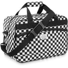 ZAGATTO Šachovnicová cestovní taška 40x20x25, ZG828