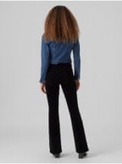 Vero Moda Tmavě modrá dámská džínová bunda Vero Moda Luna M